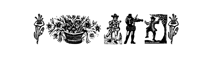 WasWoodcuts  Free Fonts Download