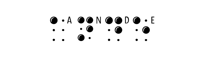 BrailleLatin  Free Fonts Download