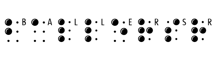 BrailleLatin  Free Fonts Download