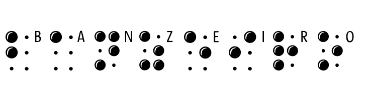 BrailleLatin  Free Fonts Download