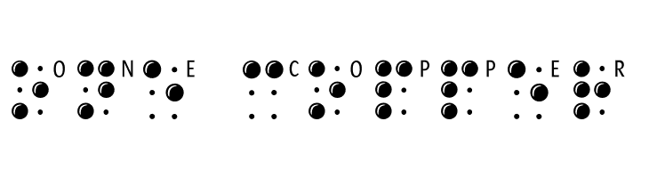 BrailleLatin  Free Fonts Download