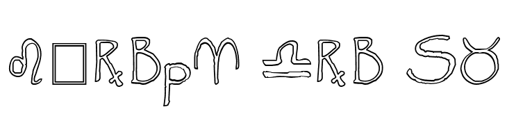 Widget Outline  Free Fonts Download