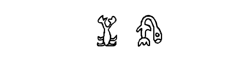 RongoRongo Glyphs  Free Fonts Download