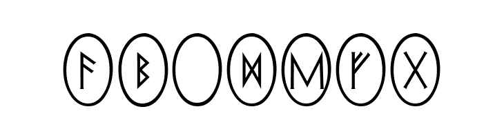 Pi Rho Runestones  Free Fonts Download