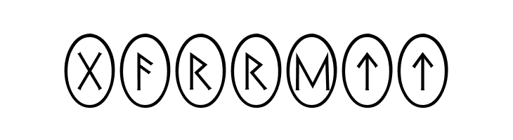 Pi Rho Runestones  Free Fonts Download