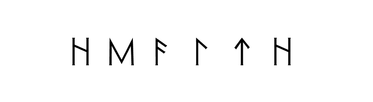 Pi Rho Runestones  Free Fonts Download