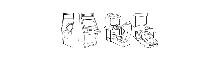 Arcarde Video Games  Free Fonts Download