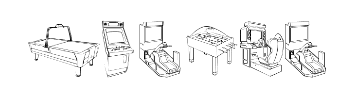 Arcarde Video Games  Free Fonts Download