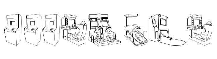 Arcarde Video Games  Free Fonts Download