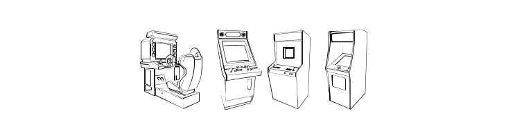 Arcarde Video Games  Free Fonts Download