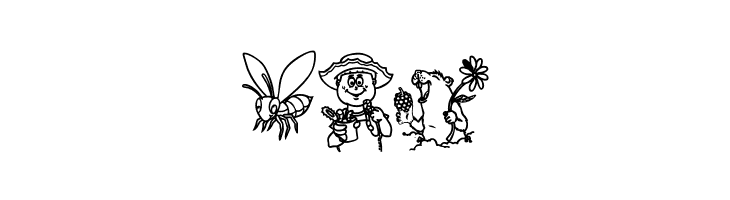 Critters1DC SemiBold  Free Fonts Download