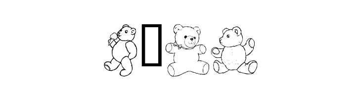 LCR Prestigious Teddies  Free Fonts Download