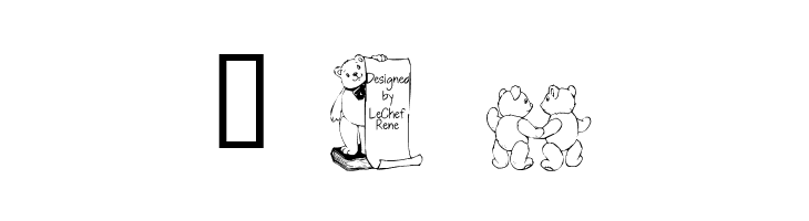 LCR Prestigious Teddies  Free Fonts Download
