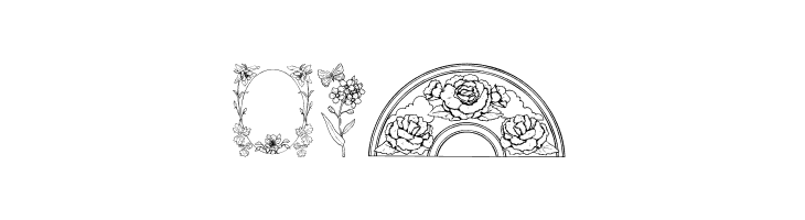 Floral Design  Free Fonts Download