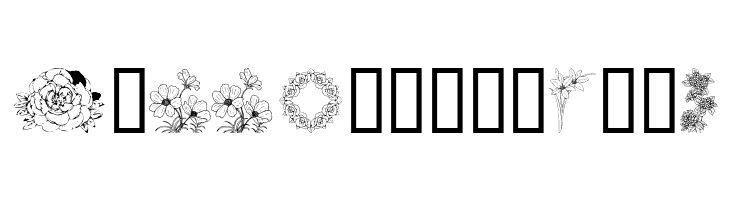 Floral Design  Free Fonts Download