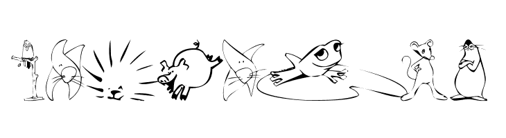 KR Scrappin Animals  Free Fonts Download