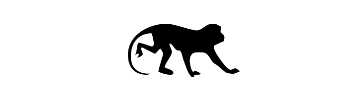 MonkeysDC Primates  Free Fonts Download