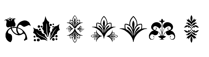 lpflowers2  Free Fonts Download