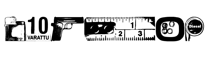 Tajunnan tuolla puolen  Free Fonts Download