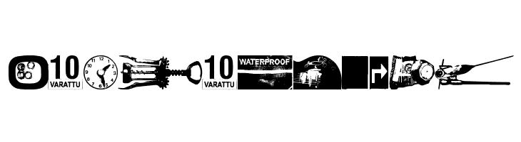 Tajunnan tuolla puolen  Free Fonts Download