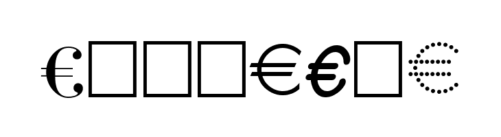 Euro Collection  Free Fonts Download