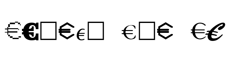 Euro Collection  Free Fonts Download