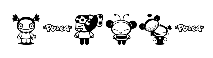 pucca  Free Fonts Download