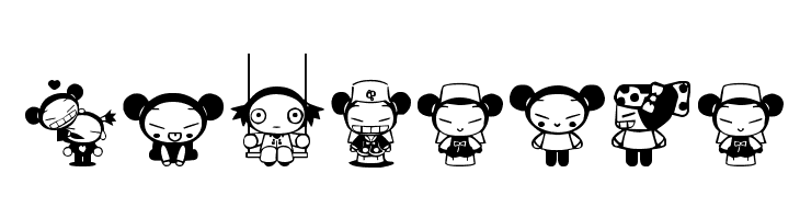pucca  Free Fonts Download