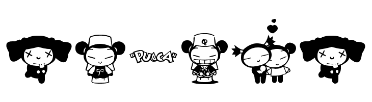 pucca  Free Fonts Download