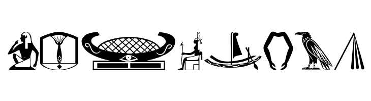 OldEgyptGlyphs  Free Fonts Download