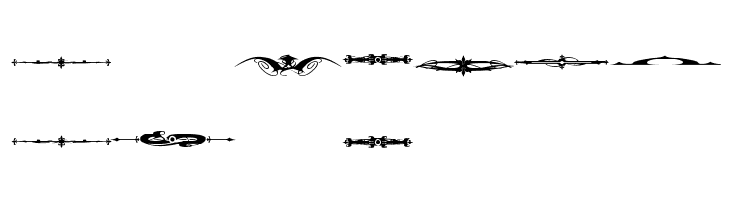 Marquis De Sade Ornaments  Free Fonts Download