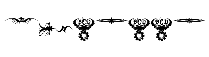 Marquis De Sade Ornaments  Free Fonts Download