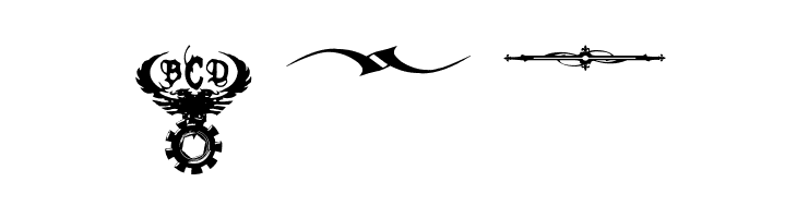 Marquis De Sade Ornaments  Free Fonts Download