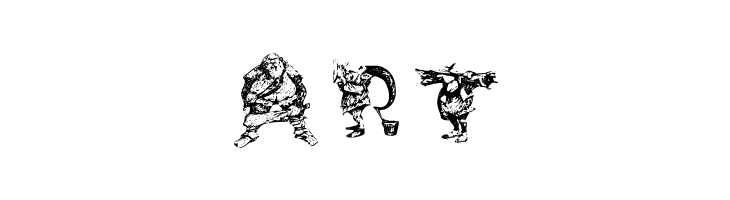 Elfabet  Decorative  Free Fonts Download