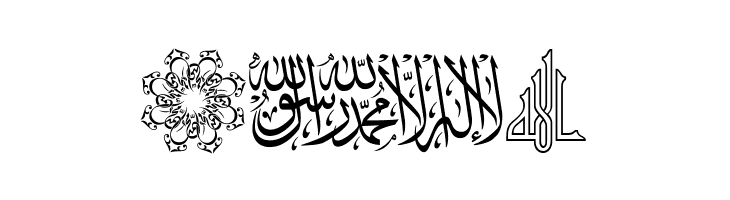 AGA Islamic Phrases  Free Fonts Download