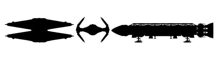 Famous Spaceships  Free Fonts Download