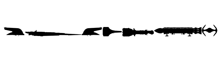 Famous Spaceships  Free Fonts Download