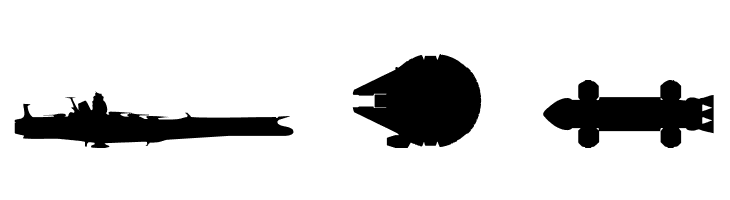 Famous Spaceships  Free Fonts Download