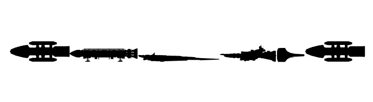 Famous Spaceships  Free Fonts Download