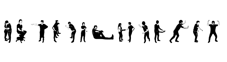 accion dingbat tipografia  Free Fonts Download