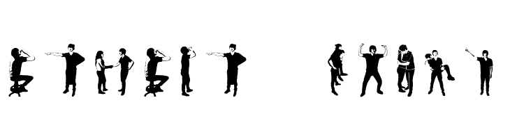 accion dingbat tipografia  Free Fonts Download