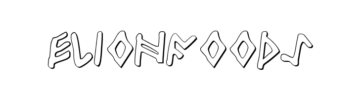 Odinson Outline  Free Fonts Download