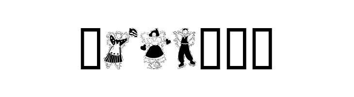 Angels around the world  Free Fonts Download