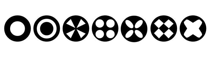 Circle Things  Free Fonts Download