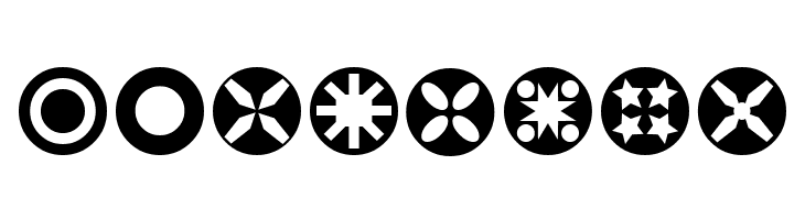 Circle Things  Free Fonts Download