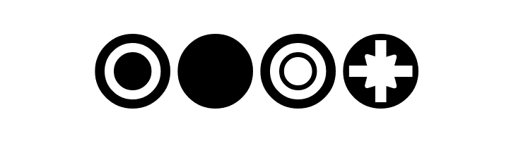 Circle Things  Free Fonts Download