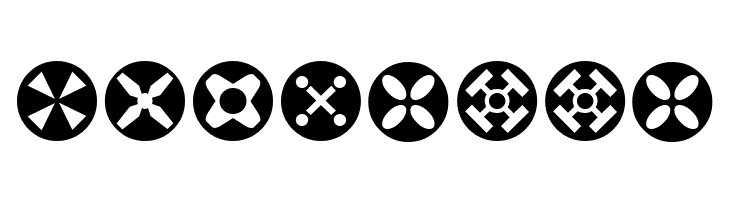 Circle Things  Free Fonts Download