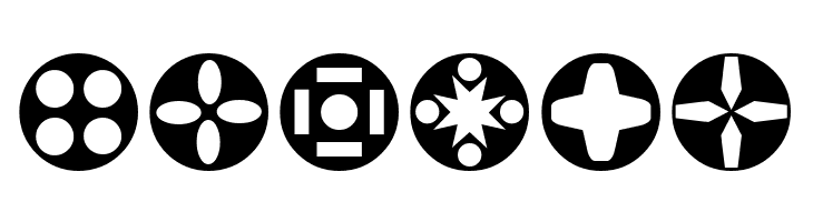 Circle Things  Free Fonts Download