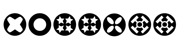 Circle Things  Free Fonts Download
