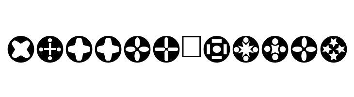 Circle Things  Free Fonts Download